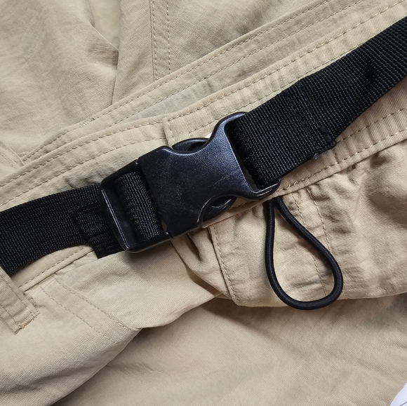 Men's Aesthetics Tan Belted Cargo Pants SZ 36 - Picture 9 of 9